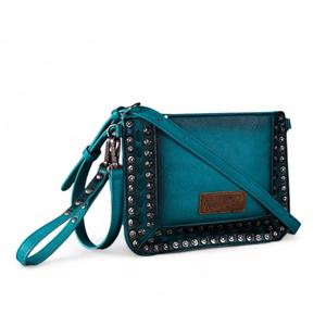 Wrangler Rivets Studded Wristlet/ Crossbody