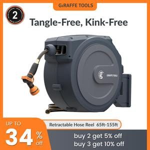 Giraffe Tools Garden Retractable Hose Reel-AW Series Outdoor