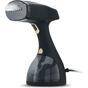 Electrolux Portable Handheld Fabric and Garment Steamer with Lint Remover & Fabric Brush, Black