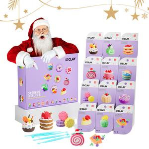 LOUFOR Air Dry Clay Kit - 12 Projects with Tools & Tutorials, Ultra Light & Soft Clay DIY Craft Set for Kids, Fun & Creative Gift for Boys & Girls