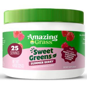 Amazing Grass Sweet Greens - Various Flavors, 25 Servings