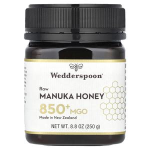 Wedderspoon Raw Manuka Honey, MGO 850+, 8.8 oz (250 g)