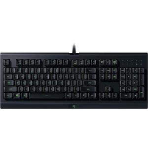 Razer Cynosa Lite Gaming Keyboard: Customizable Single Zone Chroma RGB Lighting - Spill-Resistant Design - Programmable Macros - Quiet & Cushioned