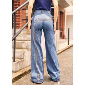 Rainbow With Me Wide-Leg Jeans