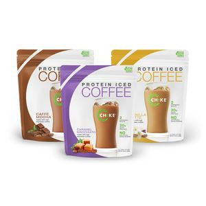 Chike Naturally Sweetened High Protein Instant Iced Coffee - 20g Protein, 2 Shots Espresso, No Artificial Sweeteners, Available in 3 Flavors