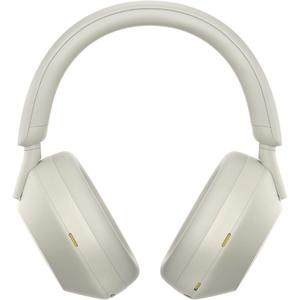 Sony WH-1000XM5 Bluetooth Wireless Noise Canceling Audio Headphones with 4 Beamforming Microphones and 30-hour Battery Life, Silver