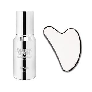 GUA SHA STARTER KIT - FACE GUA SHA TOOL AND SLICK SKIN SERUM Facial Skincare Contour Firming