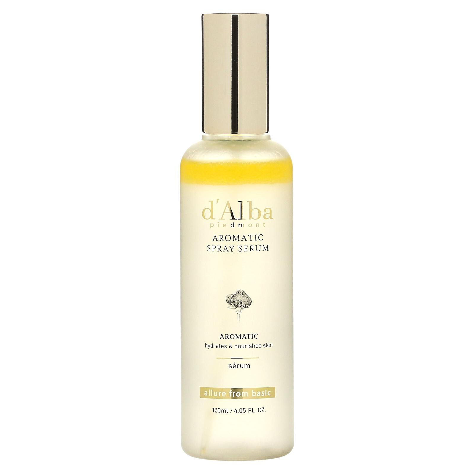 d'Alba Aromatic Spray Serum, 4.05 fl oz (120 ml)