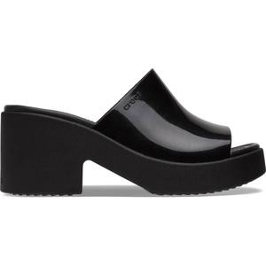 Crocs Women's Brooklyn High Shine Heels, Open Toe Heeled Slide Sandals