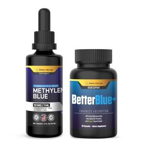 Methylene Blue Capsules & Tinctures Combo Pack – Cognitive Support & Cellular Energy Boost