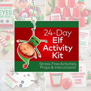 Fun Express Christmas Elf Activity Kit for 24 Days
