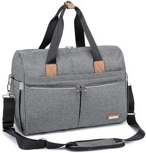 RUVALINO Diaper Bag Tote, Hospital Bag Large Travel Weekender Diaper Changing Messenger for Mom and Dad