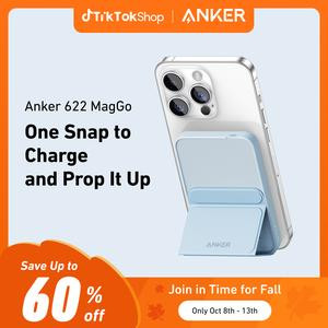 Anker 622 Magnetic Battery (MagGo) Foldable Magnetic Wireless Portable Charger and USB-C Wireless Charging