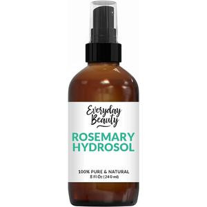 Rosemary Water for Hair - Refreshing Spray for Hair, Scalp, and Face - Alcohol Free, Vegan & All Natural - Nourishing and Soothing for All Hair Types and Skin - 8 Fl Oz with Mist Cap