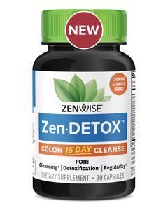 Zenwise 15 Day Cleanse - Gut and Colon Support - 30 Count