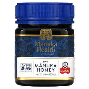 Manuka Health Raw Manuka Honey, UMF 10+, MGO 263+, 8.8 oz (250 g)