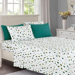 Elegant Comfort 6-Piece Christmas & Holiday Sheet Set - Soft as a Hotel Premium Quality