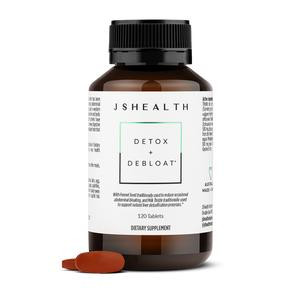 Detox + Debloat Formula - 2 Months Supply | 60 Coated Tablets | Milk thistle | Fennel Seed