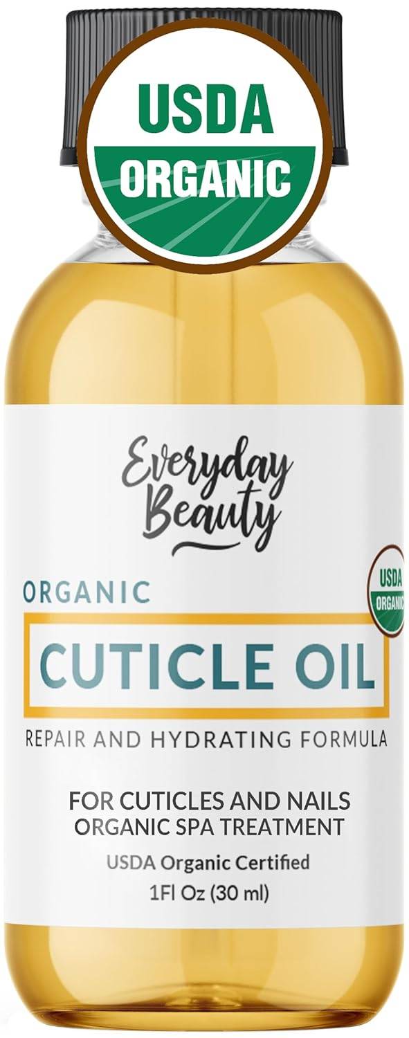 Organic Cuticle & Nail Oil - Repair, Revitalize & Hydrate Cuticles and Nails