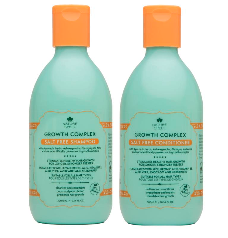 Nature Spell Growth Complex Duo - Hair Growth Shampoo & Conditioner 300ml