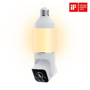 WYZE Wyze Bulb Cam 2K HD Light Bulb Security Camera with Dimmable LED Color Night Vision 2-Way Audio Person Detection & MicroSD Recording - Installation