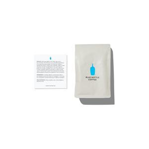 Blue Bottle Three Africas Organic Coffee, With Golden Raisin, Winey Blueberry, Lemon Zest Flavor Profile