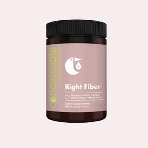 Right Fiber - Blood Sugar and Hormone Balance - Ovaries + Eggs