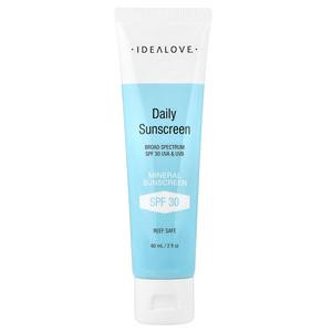 Idealove Daily Sunscreen, Mineral SPF 30, 2 fl oz (60 ml)
