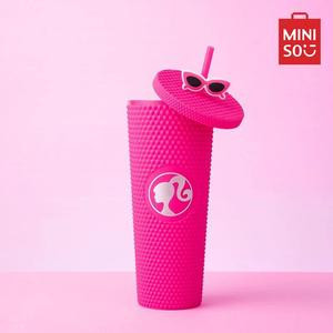 Holiday Special Barbie Series Durian Cup with Straw – 700mL, Fun, Stylish, and Practical for Everyday Use!