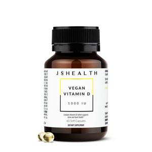 Vegan Vitamin D Formula - 60 Soft Capsules | Bone Health, Heart Health, General Well-being
