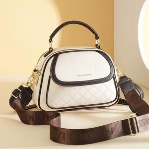 2024 Fall/Winter New Women's Large-Capacity Shoulder, Crossbody, and Tote Bags – durable, travel, casual versatile, purses for women in Khaki and Creamy White with Premium Texture,Multiple Compartments bag