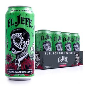 El Jefe ZUMA WATERMELON Energy Drink (Case of 12)