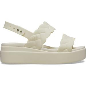Crocs Women's Brooklyn Woven Low Wedge Sandals