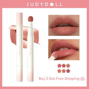 Judydoll Cushion Lip Powder Cream, Matte Lip Glaze, Smooth Lip Mud, Moisturizing, Soft, Waterproof, Long-lasting, Not Easy to Fade, Non-stick Cup, Cosmetics, Makeup, Summer Turn-up