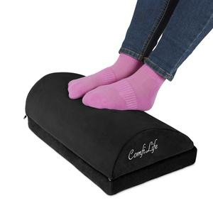 ComfiLife Teardrop Design Memory Foam Foot Rest Ultimate Feet Comfort Ergonomic Under Desk FootRest Adjustable Height for Office Chair Gaming Chair Ergonomic Office Chair with Foot Rest ergonomic desk gamer desk