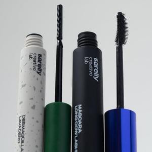 Combo Long "Cow Lashes", Waterproof, Long-lasting Lengthening lift Mascara + Oil-based Lavadero Waterproof Mascara Remover by Anna Sarelly