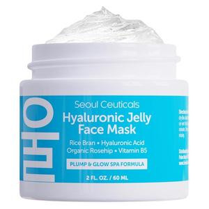 Korean Beauty Hyaluronic Jelly Face Mask for Dry Skin - Skin Repair Skincare