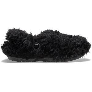 Crocs Adult Classic Shaggy Fur Lined Clogs, Lightweight Comfortable Fuzzy Slippers