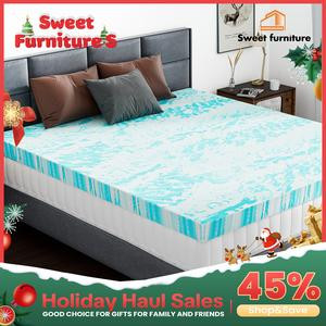 Sweet Furniture S -  Mattress Topper Full Gel Memory Foam Mattress Topper