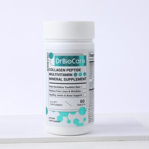 DrBioCare Collagen, Vitamin & Mineral, Contains Vitamin d3, Vitamin C, Probiotics,Vitamin E, Vitamin b & Multivitamin Healthcare Supplement Edible Fitness