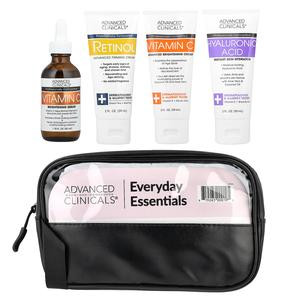Advanced Clinicals iHerb Exclusive, Everyday Essentials Beauty Bag, 5 Items