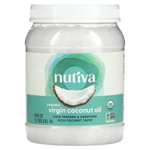 Nutiva Organic Virgin Coconut Oil, 54 fl oz (1.6 l)