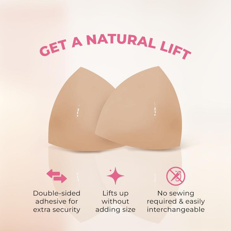 BOOMBA Invisible Lift - Patented Sticky Fashion Bra Inserts