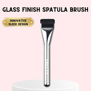 Glass Finish Spatula Brush - SILVER