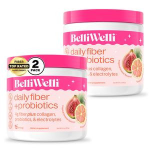 BelliWelli Daily Fiber + Probiotics - Tropical Breeze