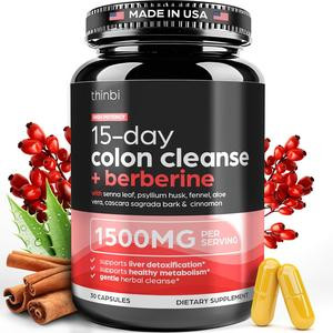 Thinbi Colon Cleanse Berberine Supplement - 1500mg