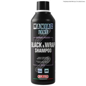 Maniac Line - BLACK & WRAP SHAMPOO - CAR DETAILING SHAMPOO FOR DARK PAINT
