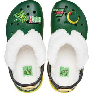 Crocs Unisex Adult Classic Elf Clogs, Lightweight Comfortable Fuzzy Slippers