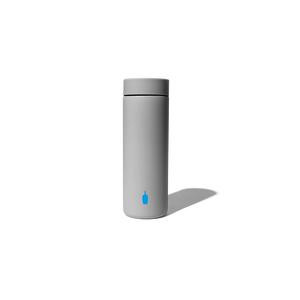 Blue Bottle Coffee MiiR 360 Traveler, 16 oz in Fog Grey,  Durable Double-Walled Insulation, BPA-free
