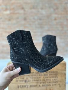 Madison Rhinestone Booties